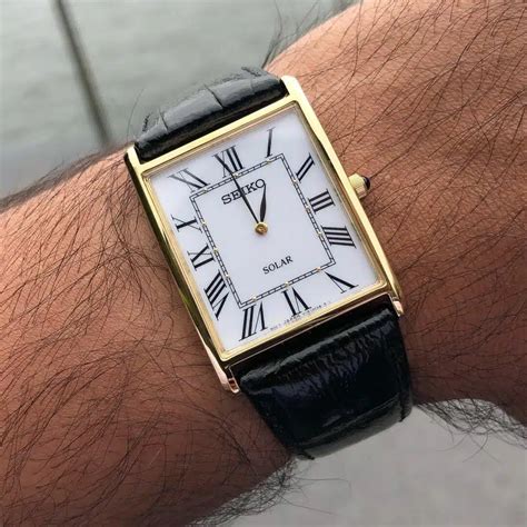 rectangular face watches men.